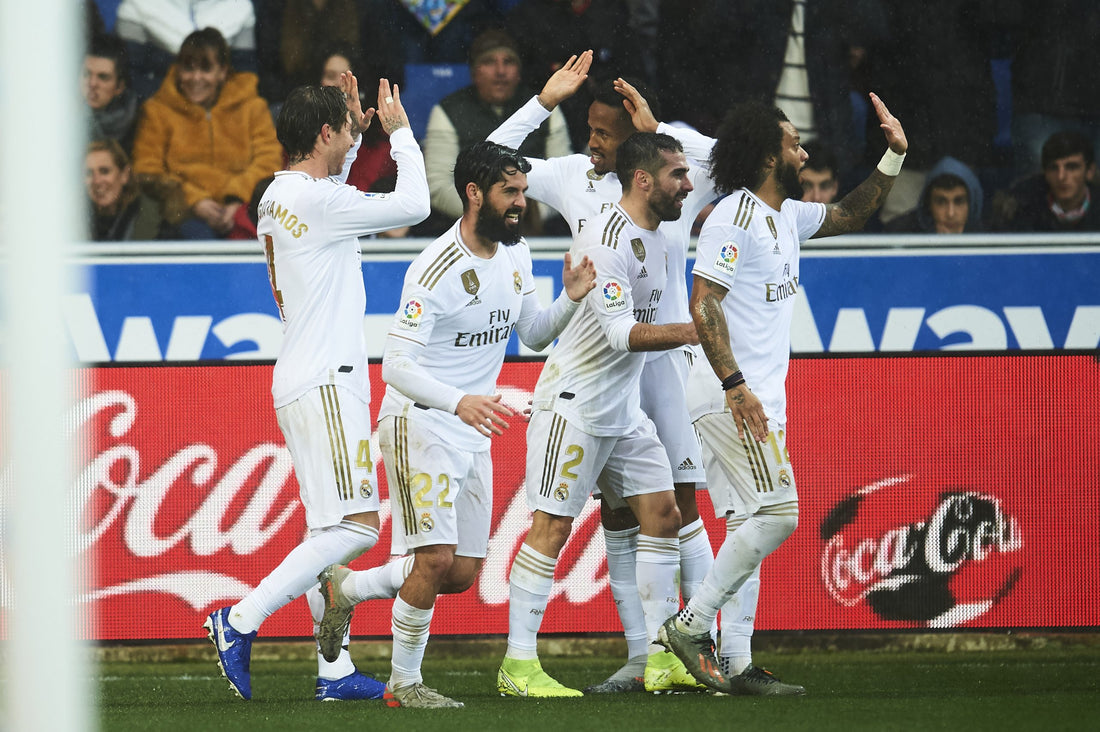 Real Madrid tasting the quadruple