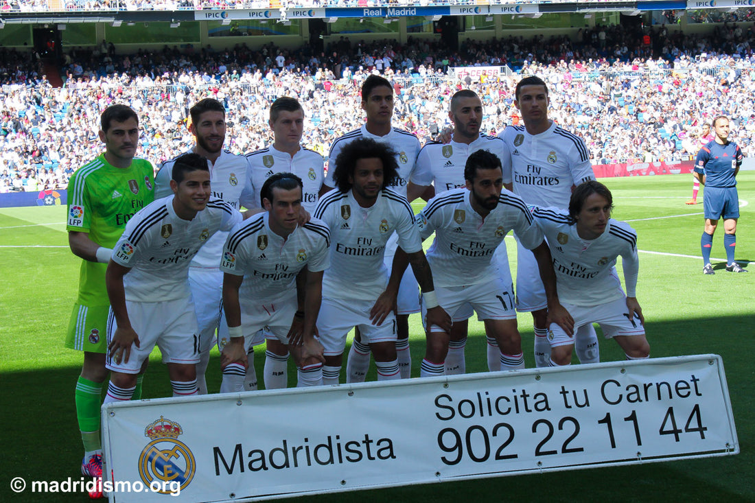 Real Madrid's 20 man squad for the Sánchez-Pizjuán