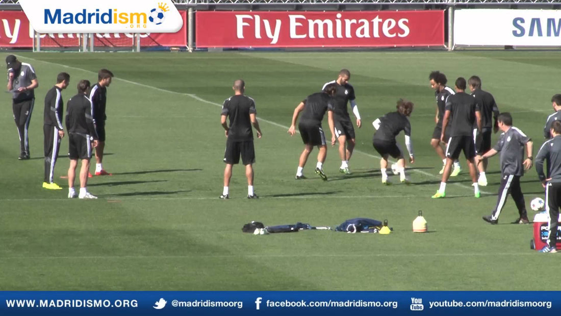 Video: Training ahead of Schalke